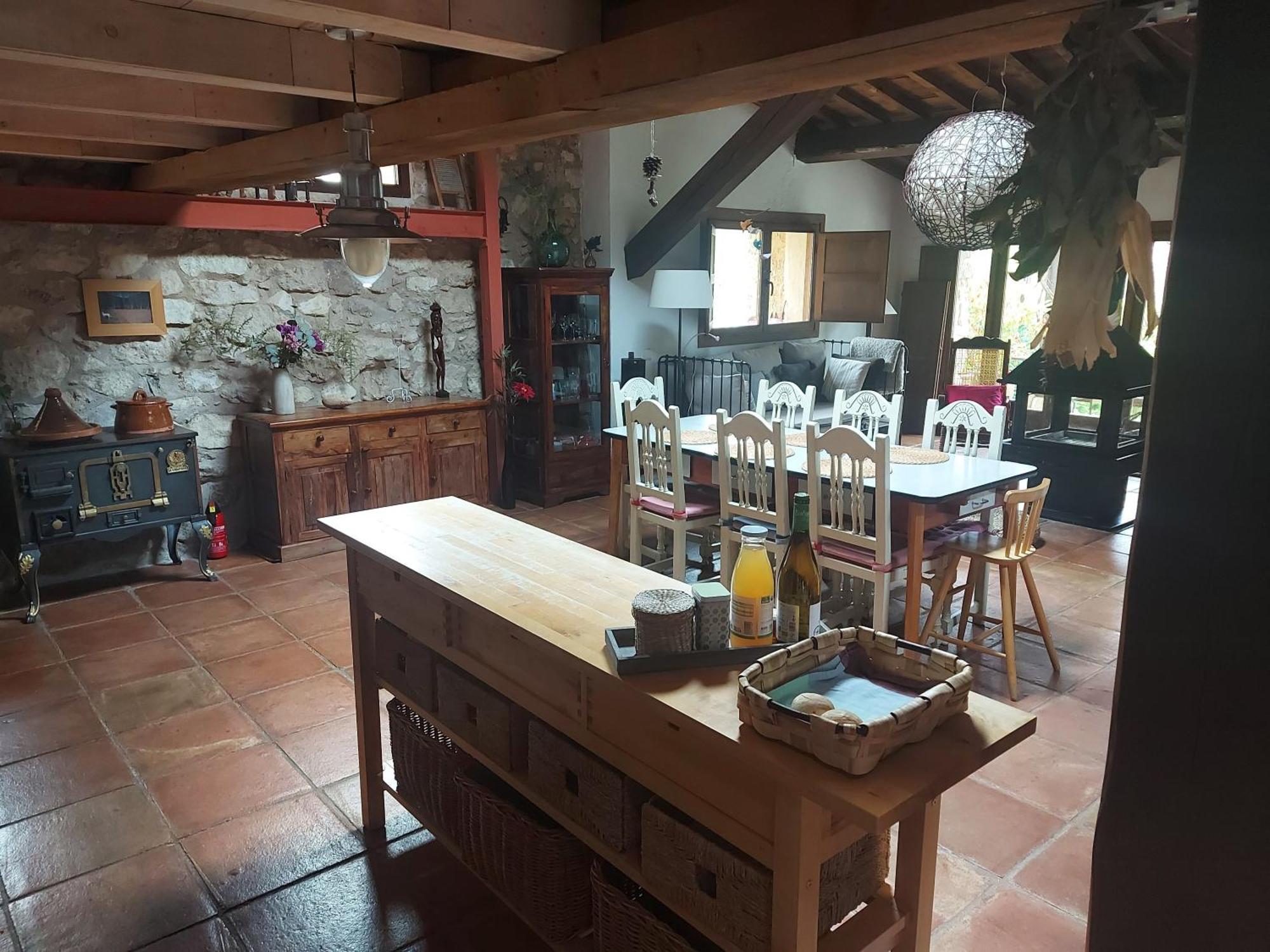 Hostal Casa Corazón de piedra en el Río Dulce Aragosa Exterior foto
