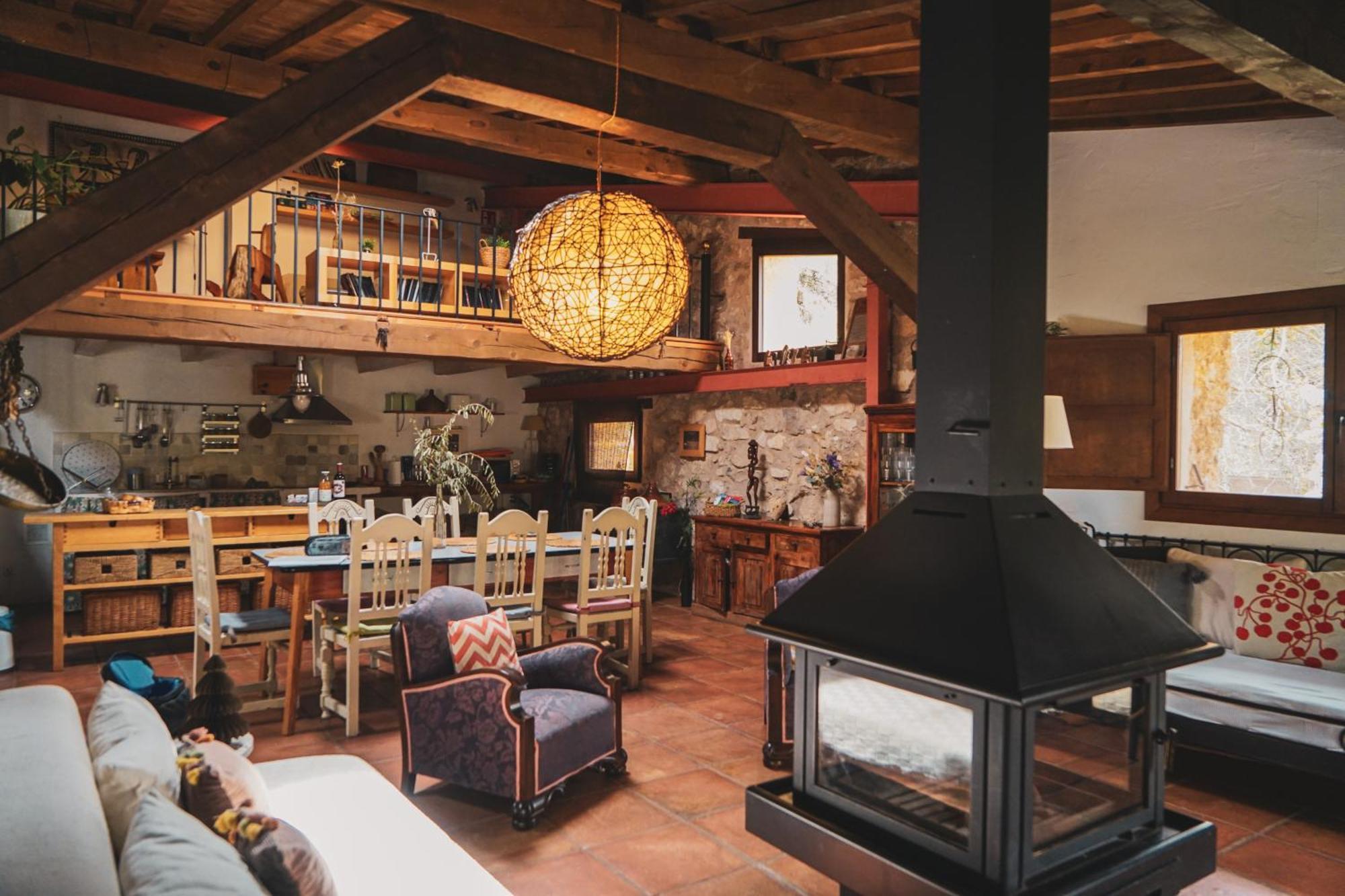 Hostal Casa Corazón de piedra en el Río Dulce Aragosa Exterior foto