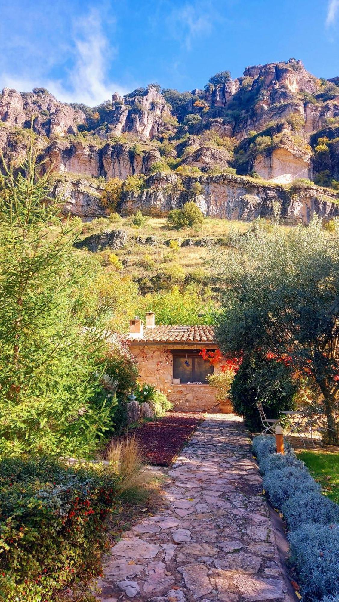 Hostal Casa Corazón de piedra en el Río Dulce Aragosa Exterior foto