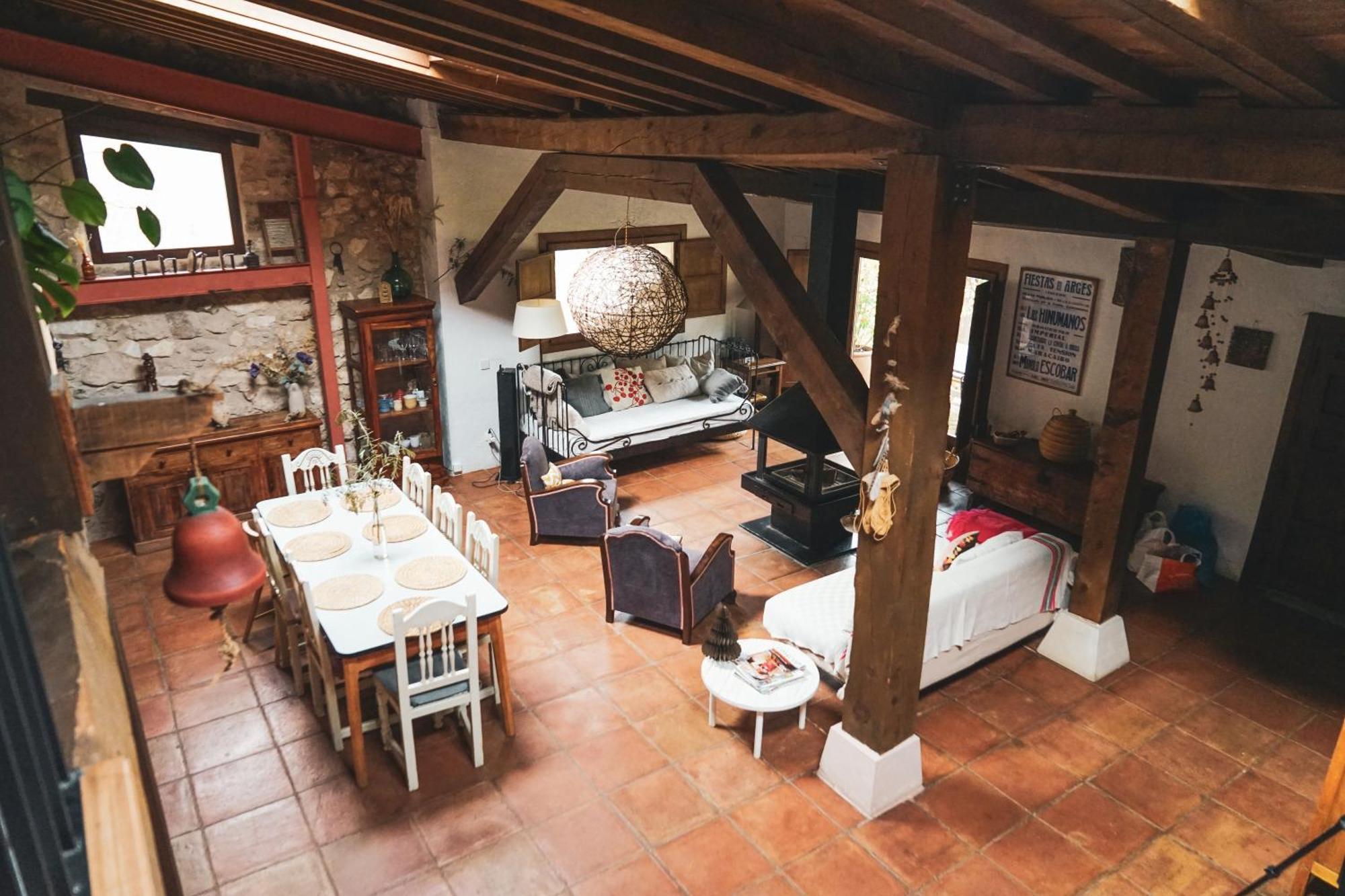 Hostal Casa Corazón de piedra en el Río Dulce Aragosa Exterior foto