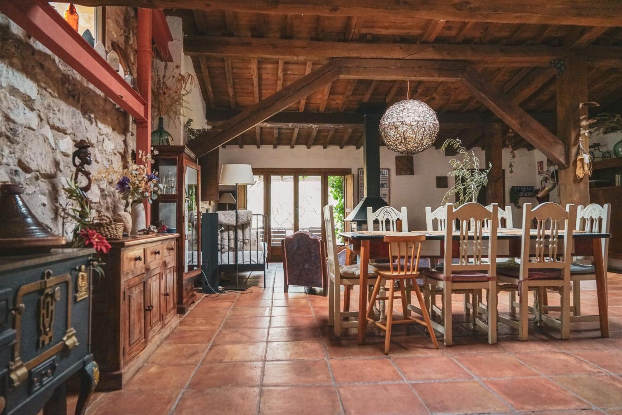Hostal Casa Corazón de piedra en el Río Dulce Aragosa Exterior foto