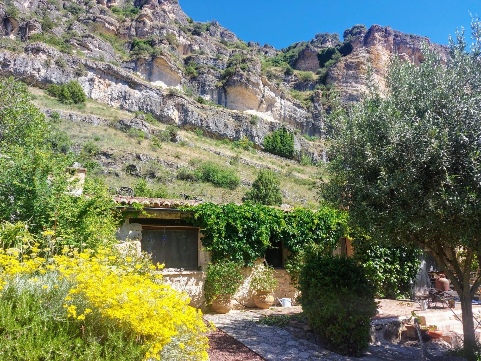 Hostal Casa Corazón de piedra en el Río Dulce Aragosa Exterior foto
